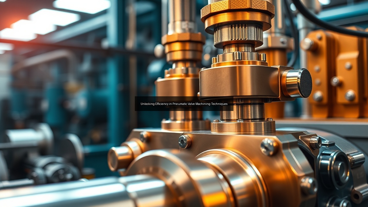 engineering pneumatic valve manufacturing and machining gas machining of pneumatic valve parts manufacturing